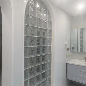 云雾纹空心砖透明色卫生间洗手间家庭装修立砌齐缝拼